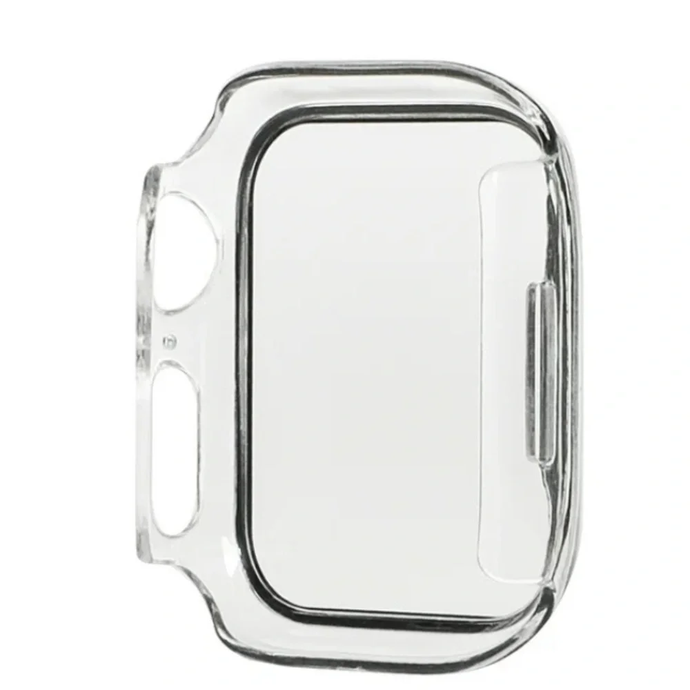 Onn~Protective Bumper Case for Apple Watch 41mm Color- Clear Style# 2421S New